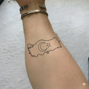 Tattoo carte Turquie