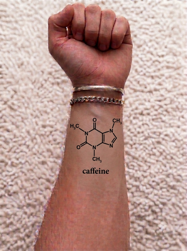 Tattoo Molécule Caféine