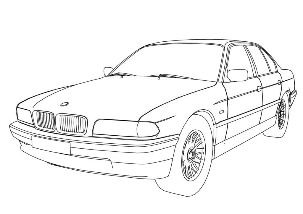 Tattoo dessin véhicule BMW – Image 2