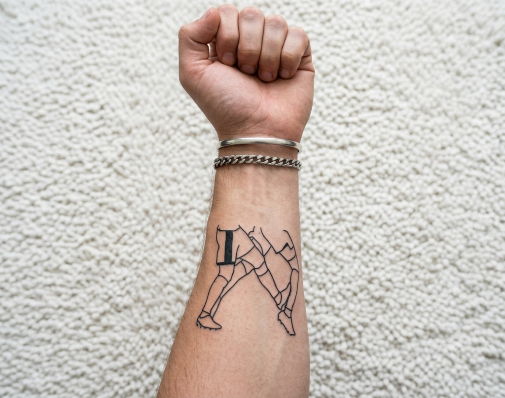 Tattoo Messi coupe du monde